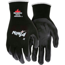 Ninja X Bi-Polymer Coated Palm Gloves, 1 Pair