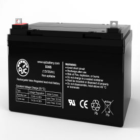AJC Shoprider FPC1 Wheelchair Replacement Battery 35Ah, 12V, NB