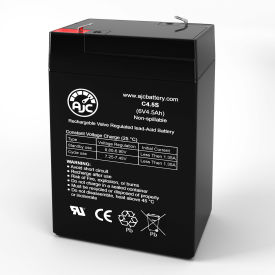 Teledyne 1880005 Emergency Light Replacement Battery 4.5Ah, 6V, F1