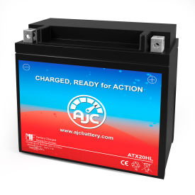 Can-Am Outlander 500 500CC ATV Replacement Battery 2008, 12V, Black