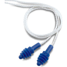 AirSoft Reusable Earplugs, Cloth Corded, 100 Pairs/Box