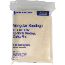 Muslin Triangular Bandage, 40" x 40" x 56", 1/Bag