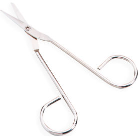 Scissors, Wire Handle, Nickel Plated, 4.5"