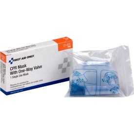 CPR Mask with One-Way Valve, 1/Box