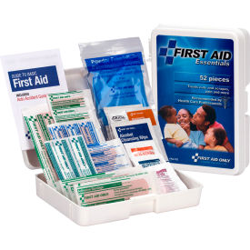 Personal First Aid Kit, Plastic Case, 52 Piece