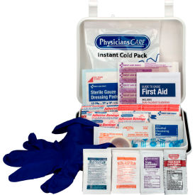 Travel First Aid Kit, Plastic Case, 68 Piece