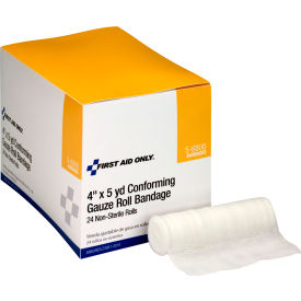 Conforming Gauze Non-Sterile, 4" x 4 Yd, 24/Box