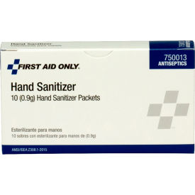 Hand Sanitizer Packets, 10/Box
