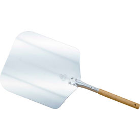 Traditional Aluminum Peel with Wood Handle, 12" x 26"