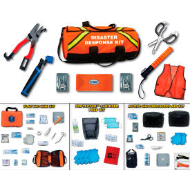 EMI Disaster Response Kit with S.T.A.T. Tourniquet, Black
