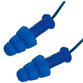 SDT-30 SmartFit Reusable Earplugs, Detectable, Corded, NRR 25, 100 Pairs
