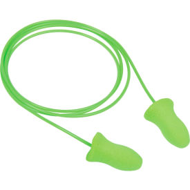 6970 Meteors Foam Earplugs, Corded, 100 Pairs/Box
