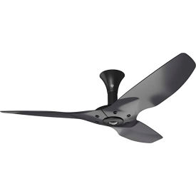 Indoor Ceiling Fan, Aluminum Black, 52"