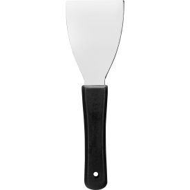 Handheld Scraper 3", Stainless Steel, Black