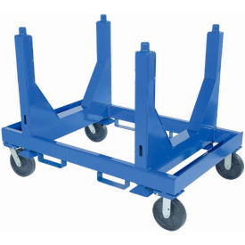 Steel Heavy Duty Cart W/ V-Bottom, 71"L x 39-3/16"W, 5000 lb. Capacity