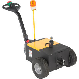 Steel Heavy Duty Electric Powered Tugger With Pin Hitch, 3000 lb. Pull Capacity