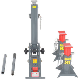 Manual Hydraulic Fork Truck Jack, 29"L x 10"W, 15000 lb. Capacity
