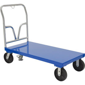 Steel Platform Truck, 76-1/2"L x 24"W, 3600 lb. Capacity