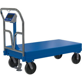 Steel Platform Truck W/ Scale, 40-1/2"L x 24"W, 3600 lb. Capacity