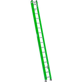 32' IAA Fiberglass AERO Box Rail/Tri-Rung Extension Ladder with Strand Grab & V-Rung