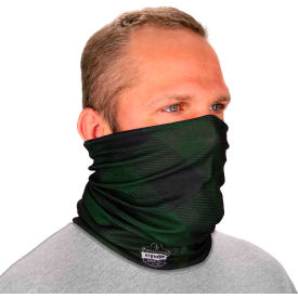 Ergodyne Chill-Its 6485 Multi-Band, Green Buffalo Plaid