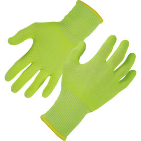 Cut Resistant Food Grade Gloves, S, Lime, 1 Pair