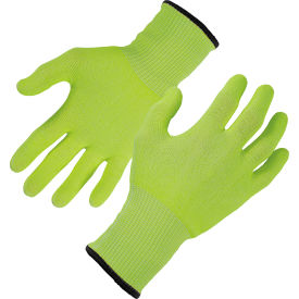 Cut Resistant Food Grade Gloves, XL, Lime, 1 Pair