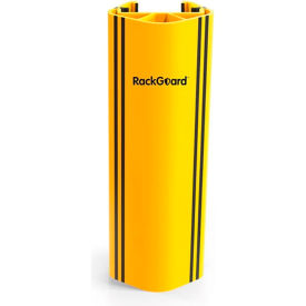 RackGuard, 4"W x 3"D x 23-1/2"H, Yellow