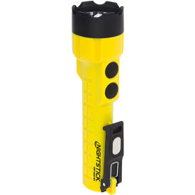 Nightstick Dual-Light Flashlight w/Dual Magnets - 3 AA - Yellow