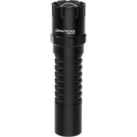 Metal Adjustable Beam Flashlight - 1 AA - Black