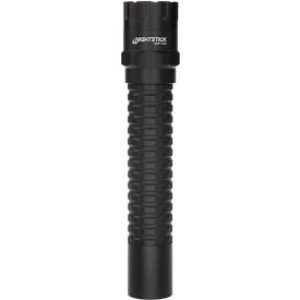 Metal Adjustable Beam Flashlight with Holster - 2 AA - Black