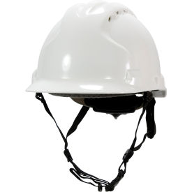 Mk8 Evolution Linesman Hard Hat HDPE Shell, Type II EPS Impact Liner, Polyester Suspension, White