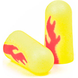 Earsoft Yellow Neon Blasts Foam Earplugs, 200-Pair