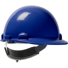 Dynamic Dom Cap Style Dome Hard Hat HDPE Shell, 6-Pt Suspension, Rachet Adjustment, Navy