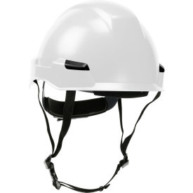 Dynamic Industrial Climbing Helmet Polycarbonate / ABS Shell, Ratchet Adjustment, White