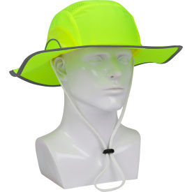 Protective Bump Cap with HDPE Liner, Adjustable Strap, Hi-Vis Yellow