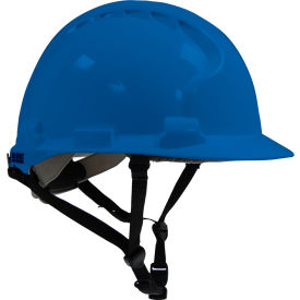 MK8 Evolution Type II Linesman Hard Hat HDPE Shell, EPS Impact Liner, Polyester Suspension, Blue