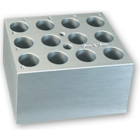 Dry Bath Block, 12 x 15mm or 16mm Test Tubes