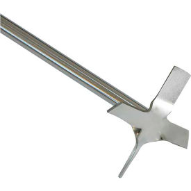 Included Propeller, Stainless Steel 4 Arm for Overhead Stirrers
