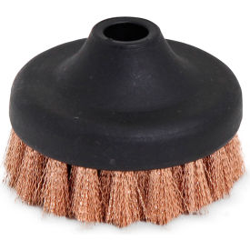 1" Circular Bronze Brush for GVC models 390, 1100, 1250, 1502 - 4/Pack