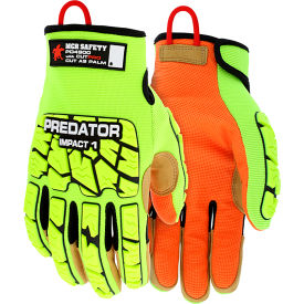 ncreased grip, flexible TPR for full back-of-hand protection, ANSI A8 cut level, sizes S-5XL.