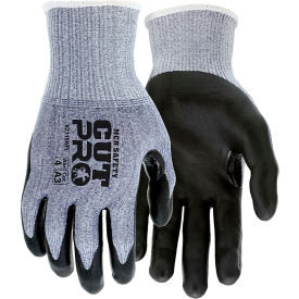Cut Pro Gloves, Nitrile Palm/Fingers, Cut A3, Abrasion 4, Puncture 4, 1 Pair, Large
