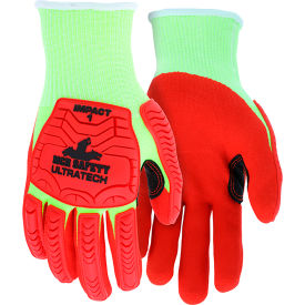 UltraTech Gloves, Nitrile, Cut A4, Impact 1, Abrasion 4, Puncture 4, 1 Pair