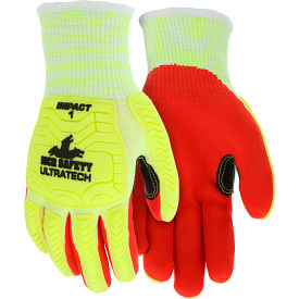 UltraTech Gloves, Nitrile, Cut A5, Impact 1, Abrasion 4, Puncture 3, 1 Pair