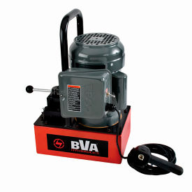 Hydraulic Electric Pump, 0.5 HP, 1 Gallon, 3 Way/3 Position Manual Valve, 10' Pendant
