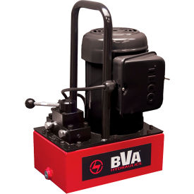 Hydraulic Electric Pump, 0.5 HP, 1 Gallon, 3 Way/3 Position Manual Valve