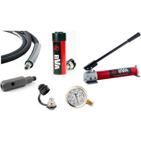 10 Ton Hydraulic Combo, 2" Stroke Cylinder with P1000 Pump