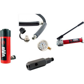 Hydraulic Combo, 25 Ton, 6" Stroke Low Profile Cylinder with P1000 Pump