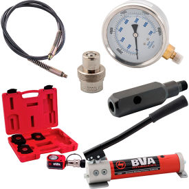 Hydraulic Combo, 10 Ton, 2" Stroke Hollow Cylinder No Threads with P350 Pump