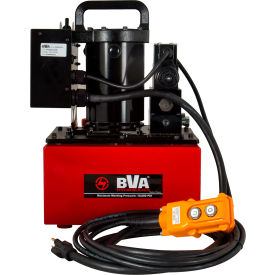Hydraulic Lightweight Electric Pump, 2.5 Gallon, 4 Way/3 Position Solenoid Lock Valve